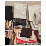 O - LARGE Office Supplies Mixed Lot Boston 2612 Paper Cutter, Organizers & Cards