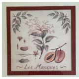 O - Les Mangues Framed Botanical Print