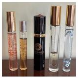MB - Versace, Jimmy Choo, Marc Jacobs & Donna Karan Fragrance Collection (Lot of 5)