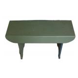 MB - Sage Green Primitive Bucket Bench