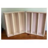 MB - Decorative Organizer Trays (Lot of 5)