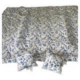 MB - Laura Ashley Home Queen Comforter & 2 Accent Pillows