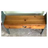 MB - Vintage Heart Cutout Bench