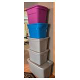 MB - Storage Bins (Lot of 5)