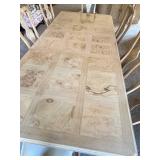 DR - Vintage Drexel Heritage Dining Table & 8 Chairs With 3 Leaves