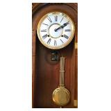 LR - Vintage Reproduction Erie Regulator Wall Clock