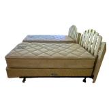 LL-BR1 - Pair of Twin Bed Frames With Headboards