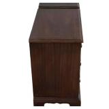 LL-BR2 - Pair of Vintage Georgian Wood Bedside Tables (Lot of 2)