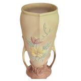 LL-BR2 - Vintage Hull Magnolia Pottery Floral Vase