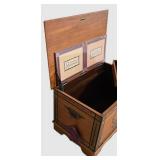 LL-BR2 - Powell Life Chest Wooden Memory Box With 2 Journals