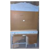 LL-ST - Vintage Williams Furniture Corp Hutch Desk & Chair Set