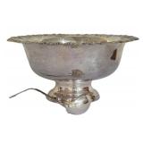 LL-BR2 - Vintage Gorham Newport Silverplate Punch Bowl & Ladle