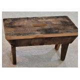 LL-BR2 - Vintage Wooden Stool Set (Lot of 3)