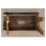 LL-BR2 - Vintage Wooden Stool Set (Lot of 3)