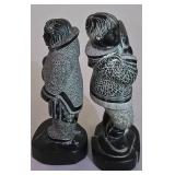 LL-BR1 - Boma Inuit Soapstone Figures (Lot of 2)