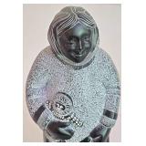 LL-BR1 - Boma Inuit Soapstone Figures (Lot of 2)