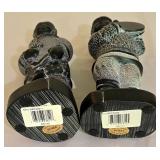 LL-BR1 - Boma Inuit Soapstone Figures (Lot of 2)