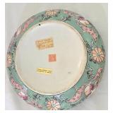 LL-BR2 - Bird Motif Covered Porcelain Bowl Hand Decorated