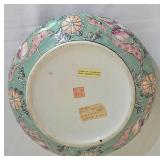 LL-BR2 - Bird Motif Covered Porcelain Bowl Hand Decorated