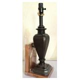 LL-BR2 - Mix N Match New Bronze Table Lamps With Shade (Lot of 2)