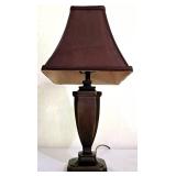 LL-BR2 - Mix N Match New Bronze Table Lamps With Shade (Lot of 2)