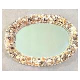 LL-BR2 - Seashell Framed Wall Mirror