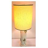 LL-BR2 - Bamboo Design Table Lamp With Fabric Shade