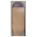 LL-BR2 - Vintage Butler Specialty Demilune Console Table & Pier Mirror