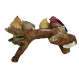 LL-BR2 - Cardinal Plaque & Birds on Branch Decor Mixed Lot