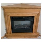 LL-FR - Electrofire Corner Fireplace Surround With Electric Insert