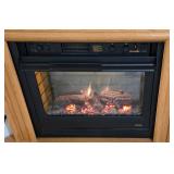 LL-FR - Electrofire Corner Fireplace Surround With Electric Insert