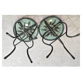 LL-FR - Tiled Garden Tables (Lot of 2)