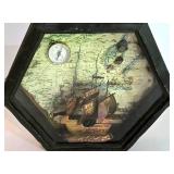 LL-FR - Globe & Ship Shadow Box Wall Decor Mixed Lot