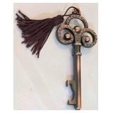 LL-FR - Decorative Key Shadow Box and Medallion Frame Mixed Lot