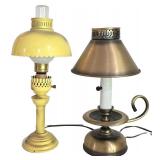 LL-FR - Metal Table Lamps (Lot of 2)