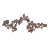 LL-BR2 - Vintage Copper Leaf Wall Sculpture