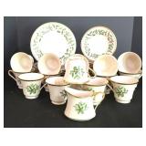 LL-FR - Lenox Holiday China Dinnerware Set (Lot of 40)