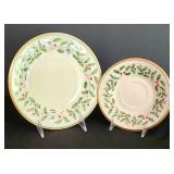 LL-FR - Lenox Holiday China Dinnerware Set (Lot of 40)