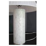 LL-FR - Litesun A-2165T Marble Tile Table Lamps Pair