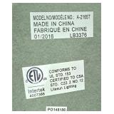 LL-FR - Litesun A-2165T Marble Tile Table Lamps Pair