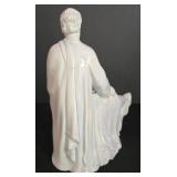 LL-FR - Ceramic Holy Family & Angel Figures Mixed Lot of 3 Pieces