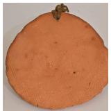 LL-BR1 - Terra Cotta Wall Vase, Wall Pocket & Dish (Lot of 3)