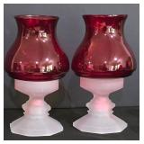 LL-BR1 - Decorative Christmas Trees & Glass Candle Holders Mixed Lot