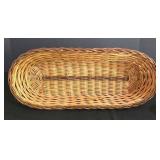 LL-FR - Wicker Shelf Unit, 4 Baskets & Woven Pitcher Mixed Lot