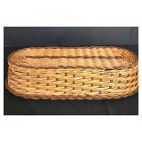 LL-FR - Wicker Shelf Unit, 4 Baskets & Woven Pitcher Mixed Lot
