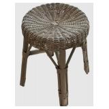 LL-FR - Wicker Stool & Basket Mixed Lot