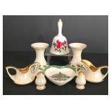 LL-BR1 - Lenox, Lefton, Spode & Lustreware Christmas Decor Mixed Lot