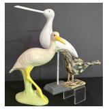 LL-FR - Mixed Lot of 3 Bird Figures