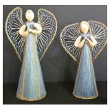 LL-ST - Hand Crafted Angel Figurines (Lot of 4)