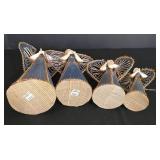 LL-ST - Hand Crafted Angel Figurines (Lot of 4)